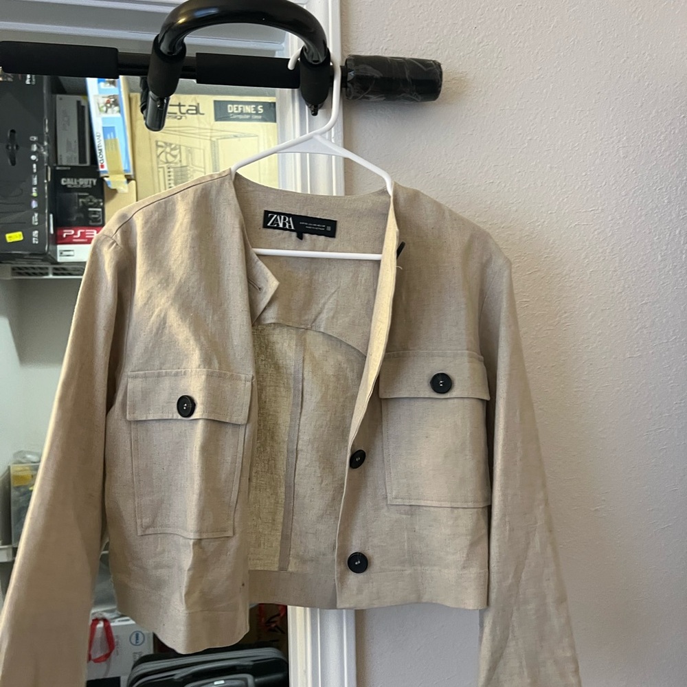 Zara Women's Tan Jacket